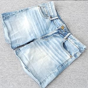 American Eagle Outfitters Midi Jean Shorts